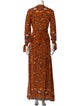 Natalie Martin Silk Long Dress