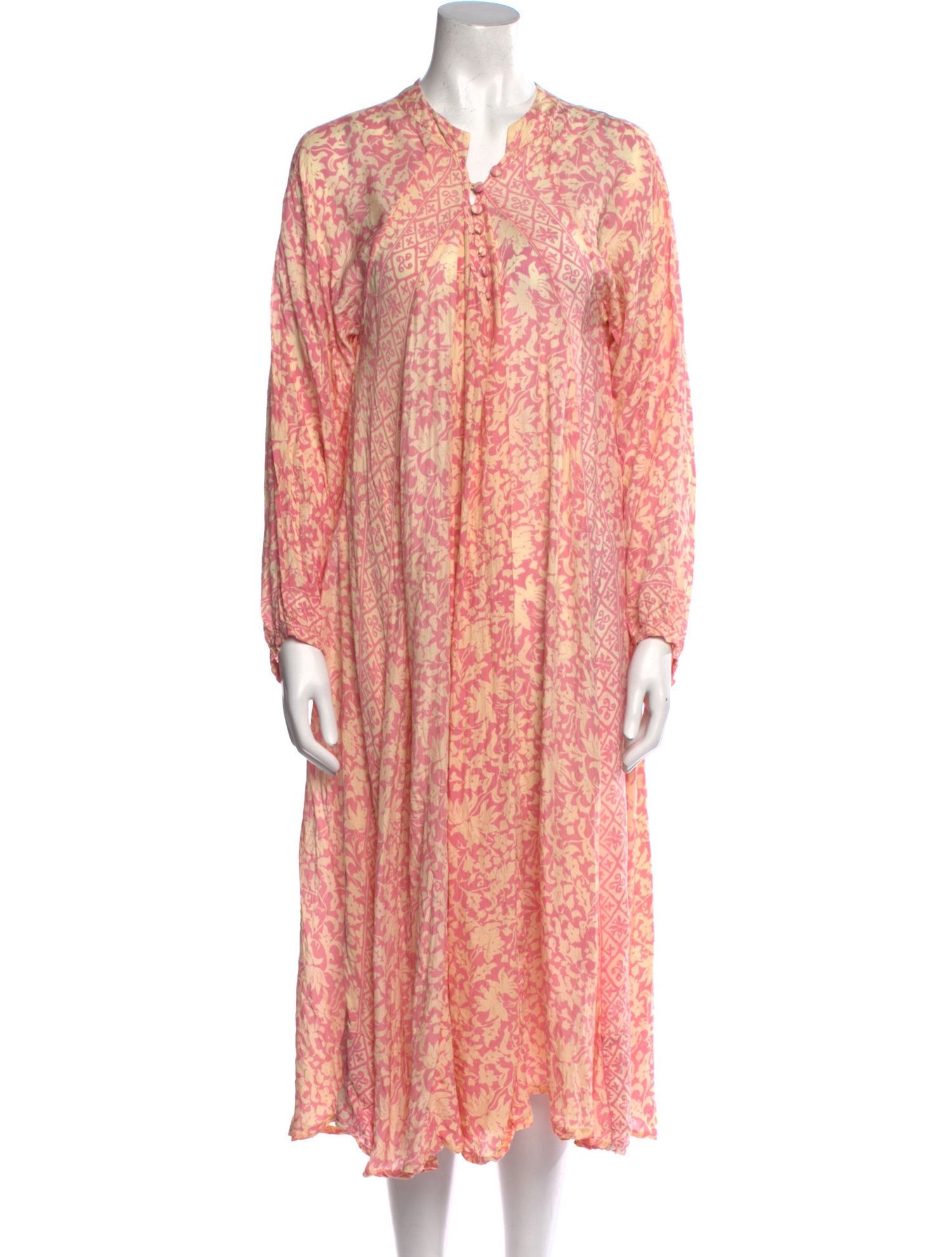 Natalie Martin Silk Midi Length Dress