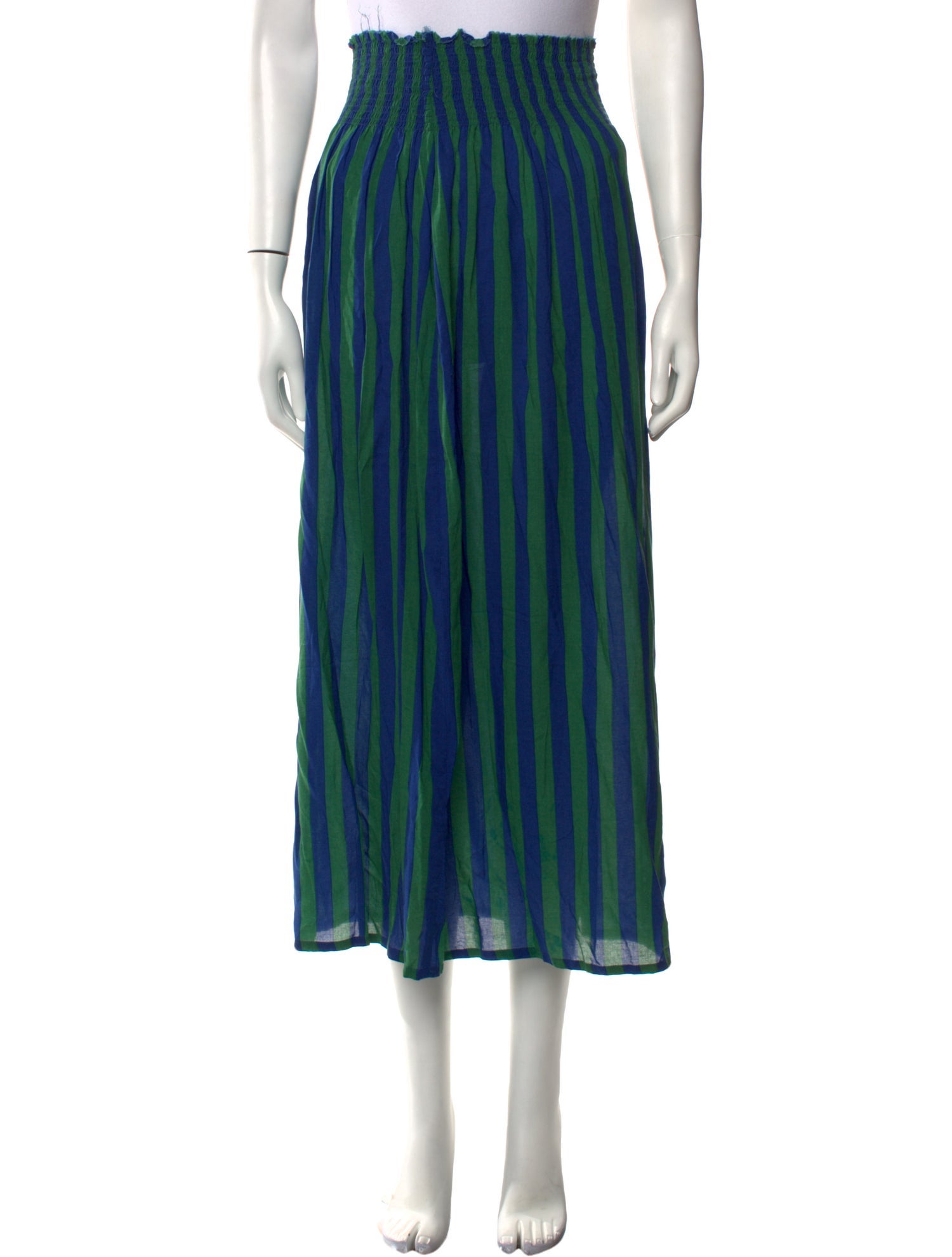 Natalie Martin Striped Midi Length Skirt