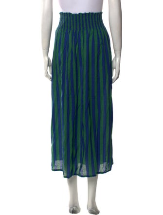 Natalie Martin Striped Midi Length Skirt