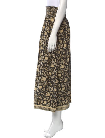 Natalie Martin Silk Midi Length Skirt