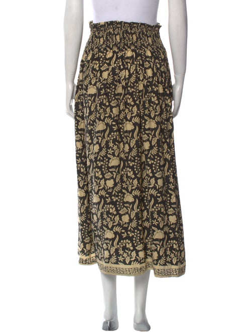 Natalie Martin Silk Midi Length Skirt