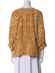 Natalie Martin Silk Printed Blouse