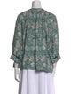 Natalie Martin Silk Floral Print Blouse