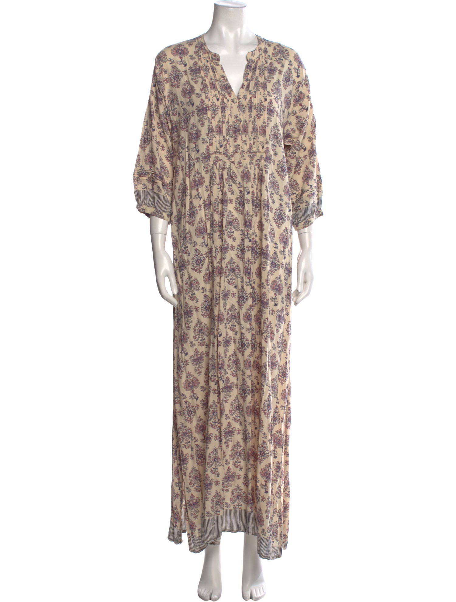 Natalie Martin Floral Print Long Dress