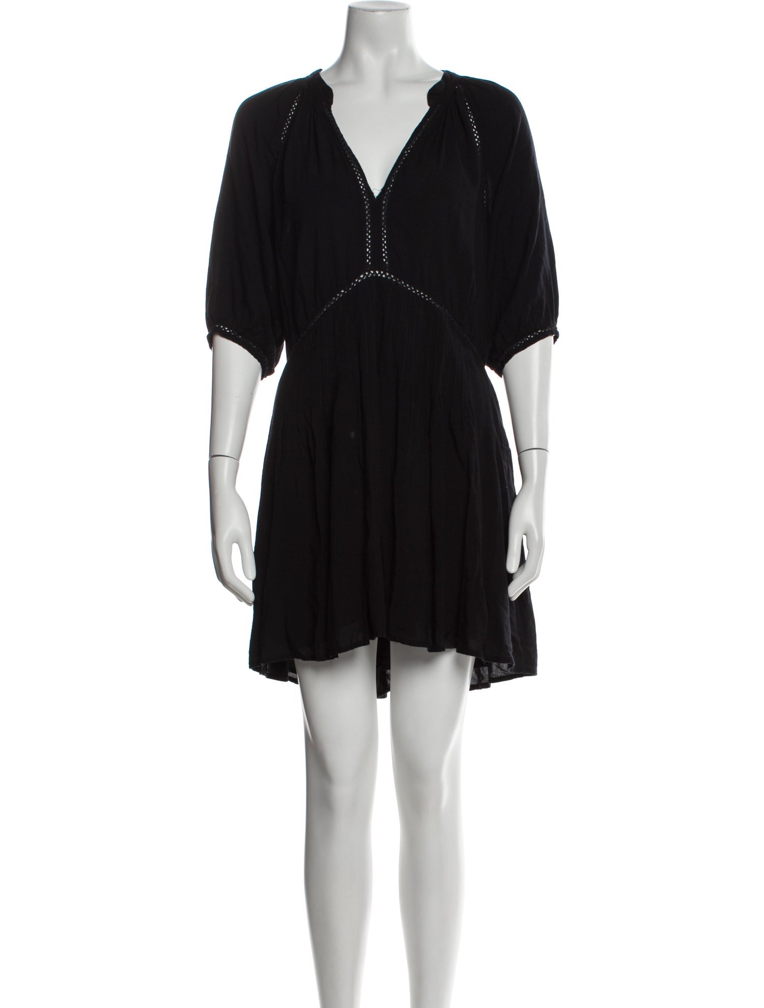 Natalie Martin V-Neck Mini Dress