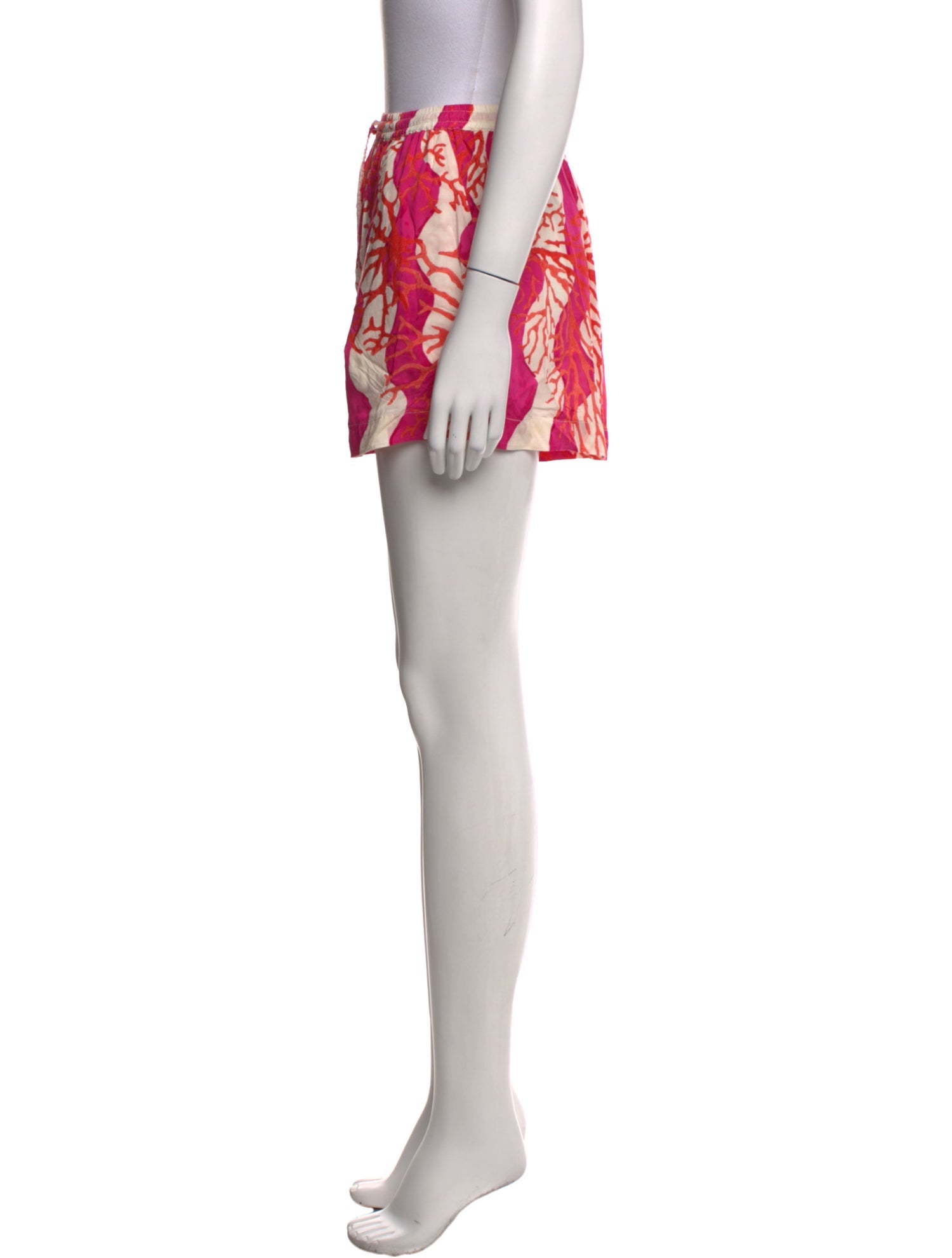 Natalie Martin Floral Print Mini Shorts w/ Tags