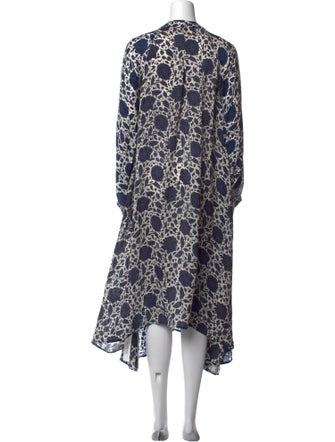 Natalie Martin Silk Midi Length Dress