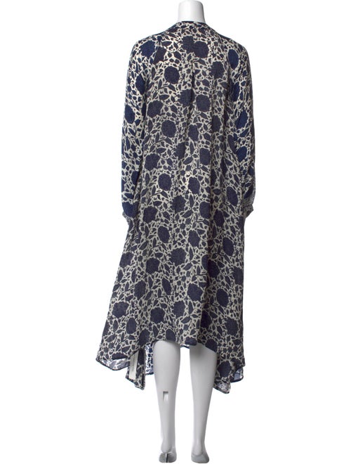 Natalie Martin Silk Midi Length Dress