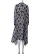 Natalie Martin Silk Midi Length Dress
