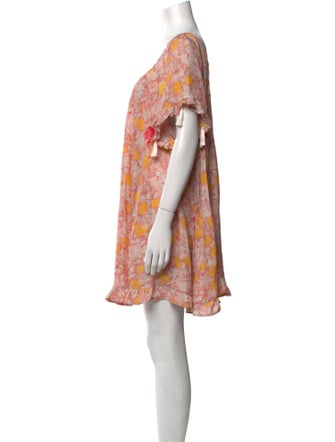 Natalie Martin Silk Mini Dress