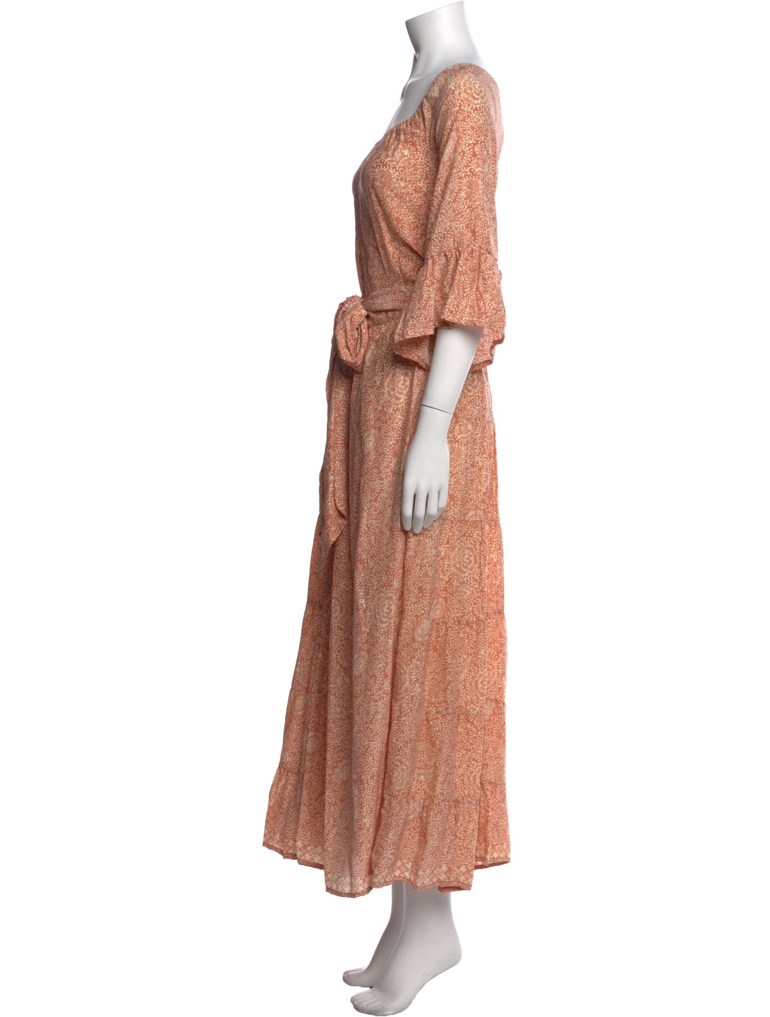 Natalie Martin Silk Long Dress