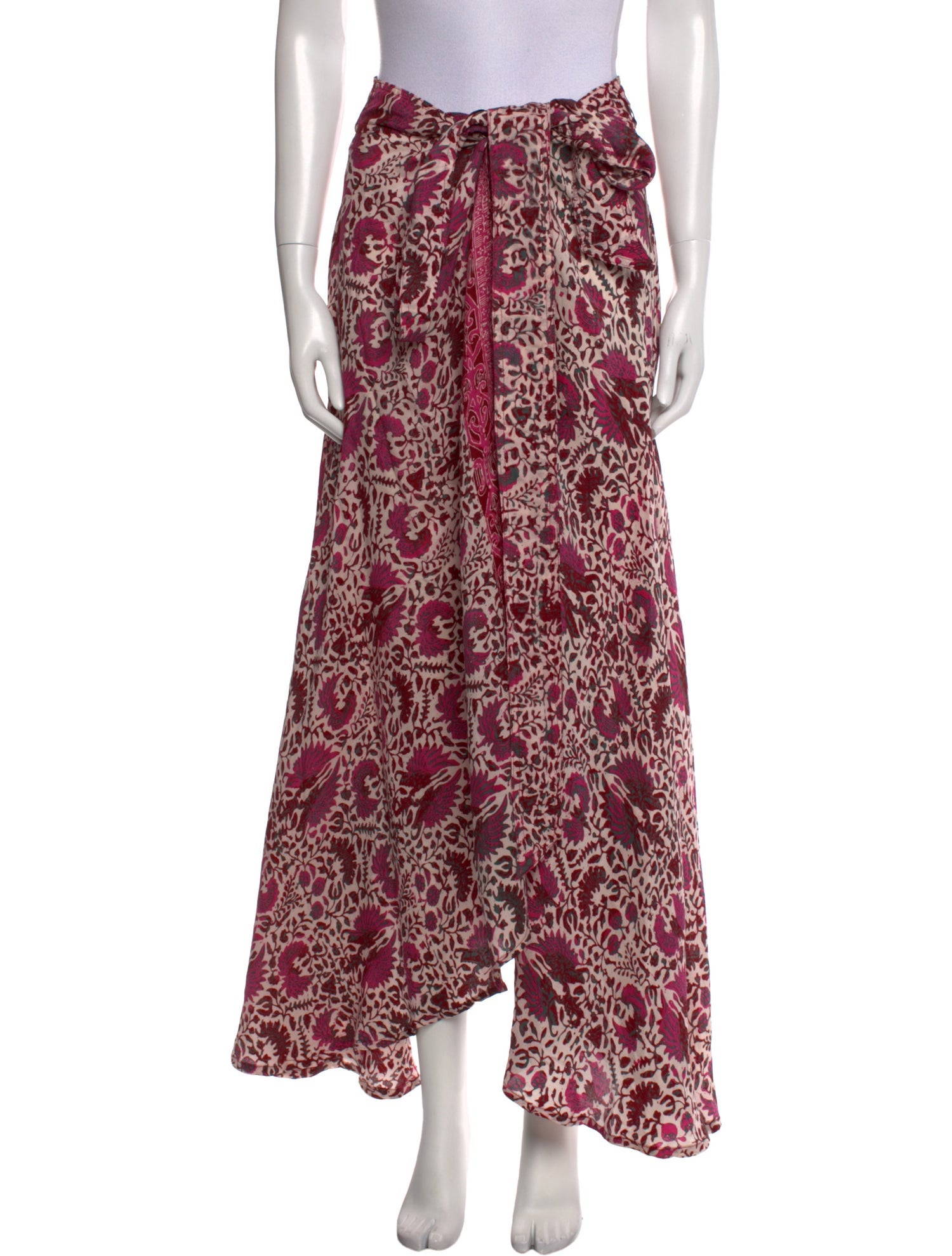 Natalie Martin Silk Long Skirt