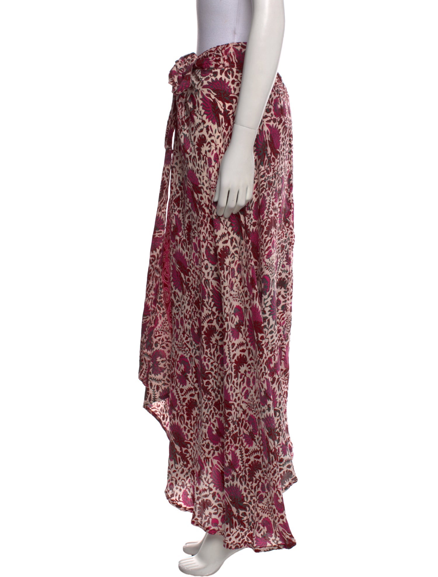 Natalie Martin Silk Long Skirt