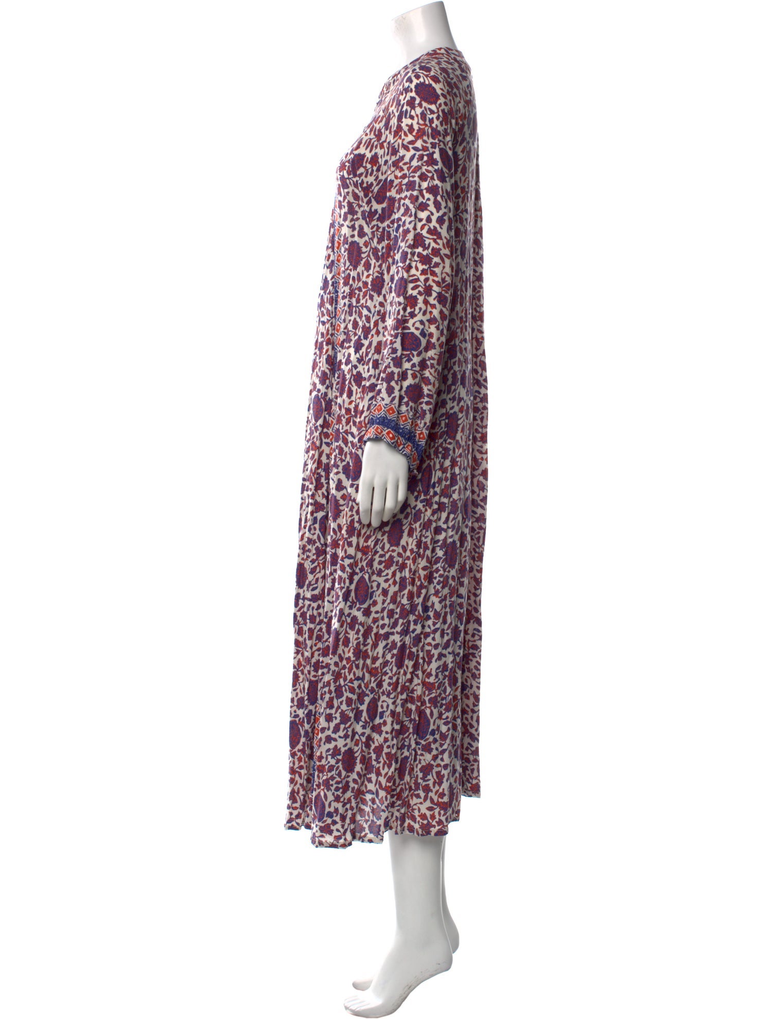 Natalie Martin Printed Long Dress