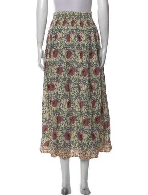 Natalie Martin Floral Print Midi Length Skirt