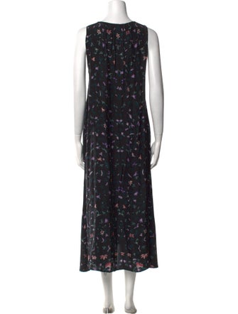 Natalie Martin Silk Long Dress