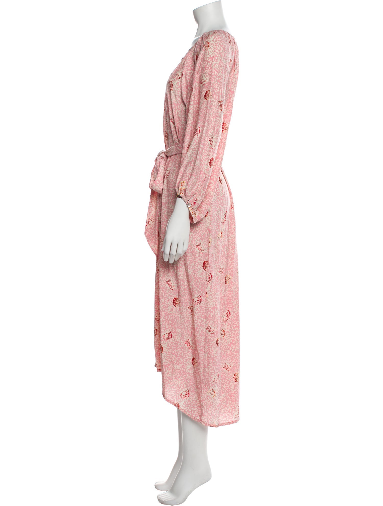 Natalie Martin Silk Midi Length Dress