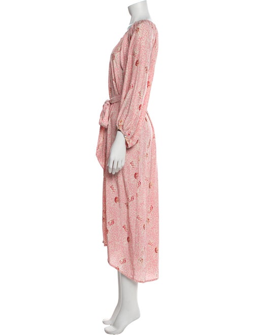 Natalie Martin Silk Midi Length Dress