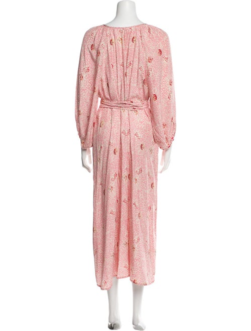 Natalie Martin Silk Midi Length Dress