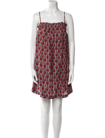 Natalie Martin Floral Print Mini Dress