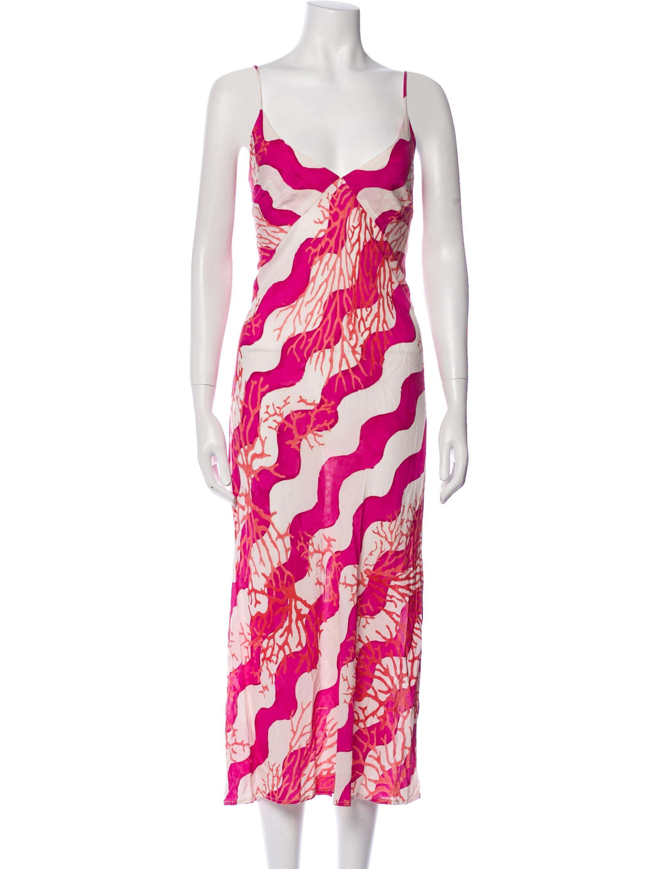 Natalie Martin Silk Long Dress