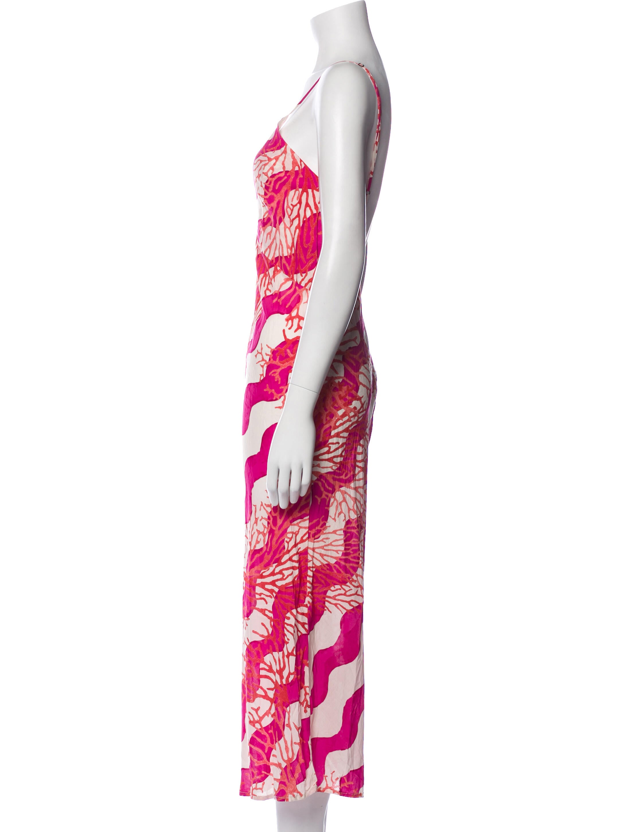 Natalie Martin Silk Long Dress