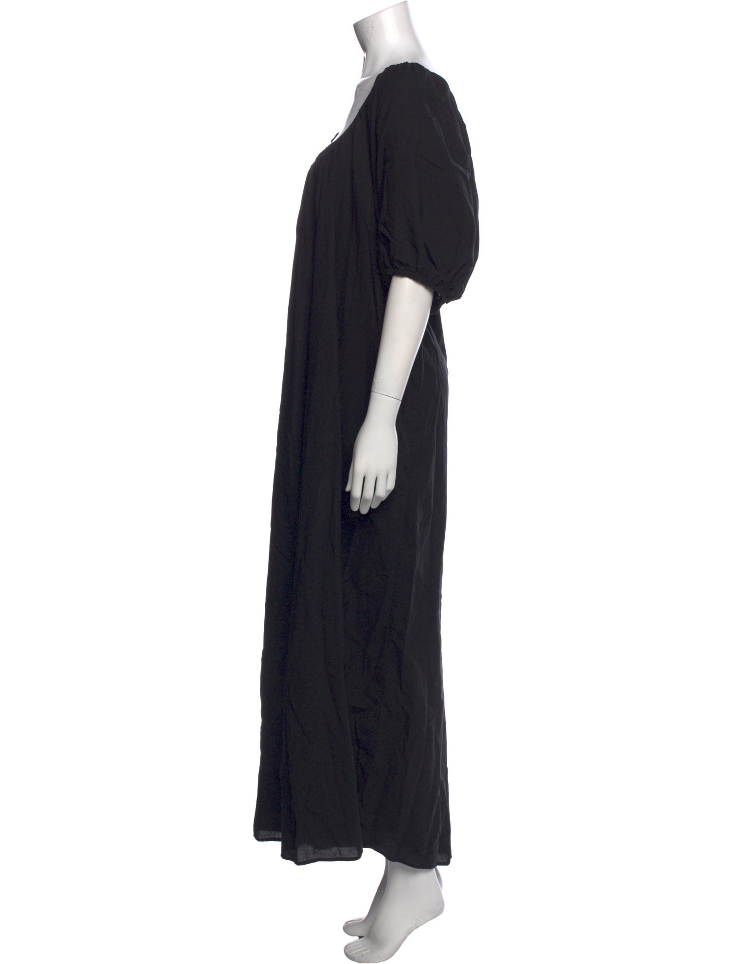 Natalie Martin Scoop Neck Long Dress