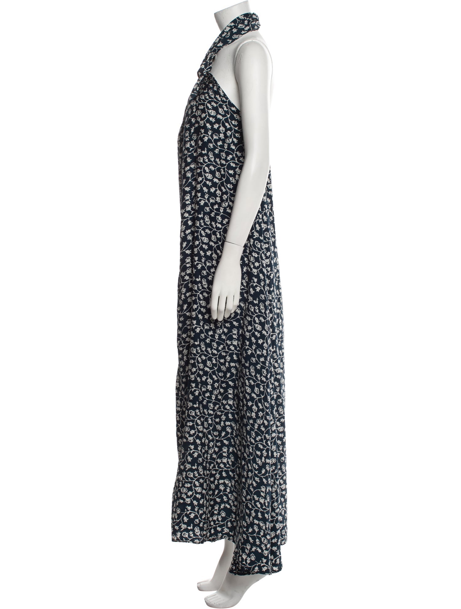 Natalie Martin Silk Long Dress