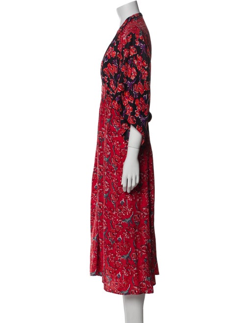 Natalie Martin Silk Long Dress