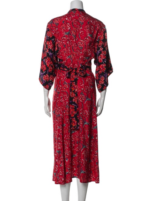 Natalie Martin Silk Long Dress