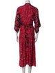 Natalie Martin Silk Long Dress