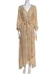 Natalie Martin Silk Long Dress