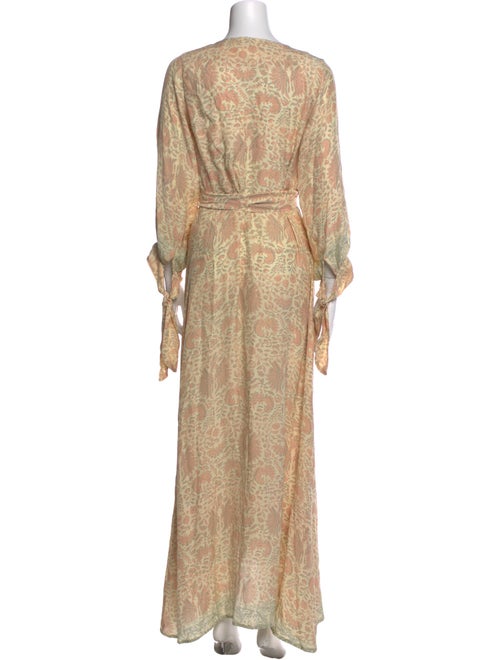 Natalie Martin Silk Long Dress