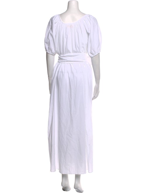 Natalie Martin Scoop Neck Midi Length Dress