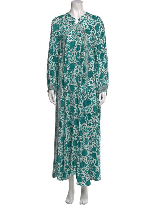 Natalie Martin Silk Long Dress