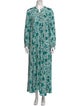 Natalie Martin Silk Long Dress