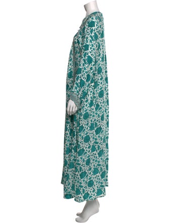 Natalie Martin Silk Long Dress