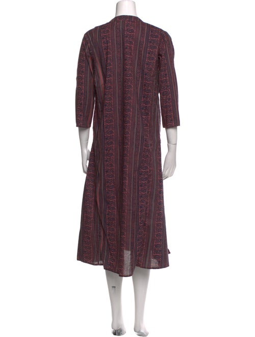 Natalie Martin Printed Midi Length Dress