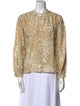 Natalie Martin Silk Printed Blouse
