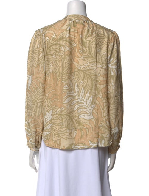 Natalie Martin Silk Printed Blouse