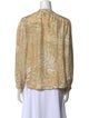 Natalie Martin Silk Printed Blouse