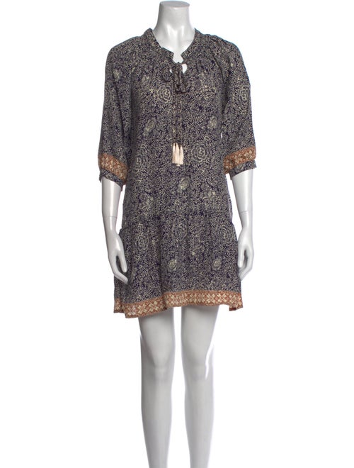 Natalie Martin Silk Mini Dress