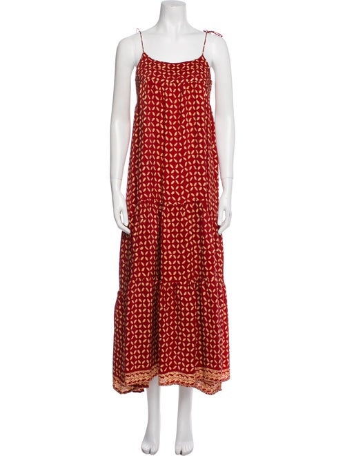 Natalie Martin Silk Long Dress