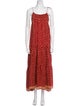 Natalie Martin Silk Long Dress