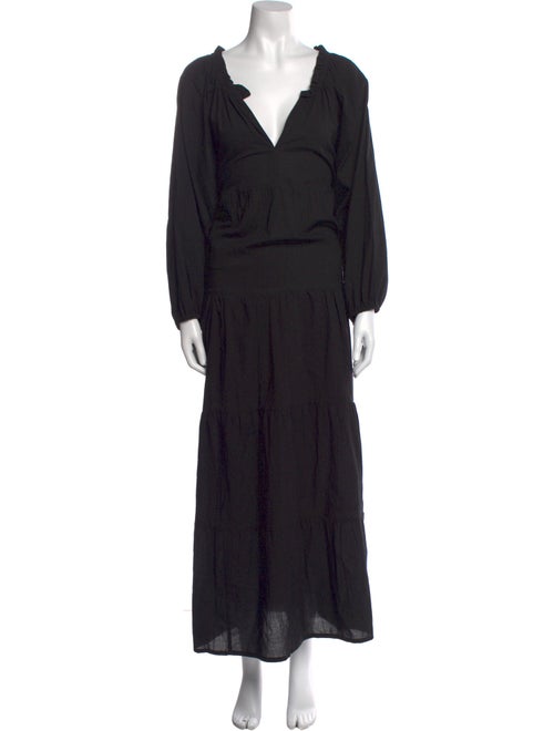 Natalie Martin V-Neck Long Dress