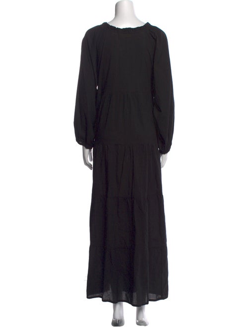 Natalie Martin V-Neck Long Dress