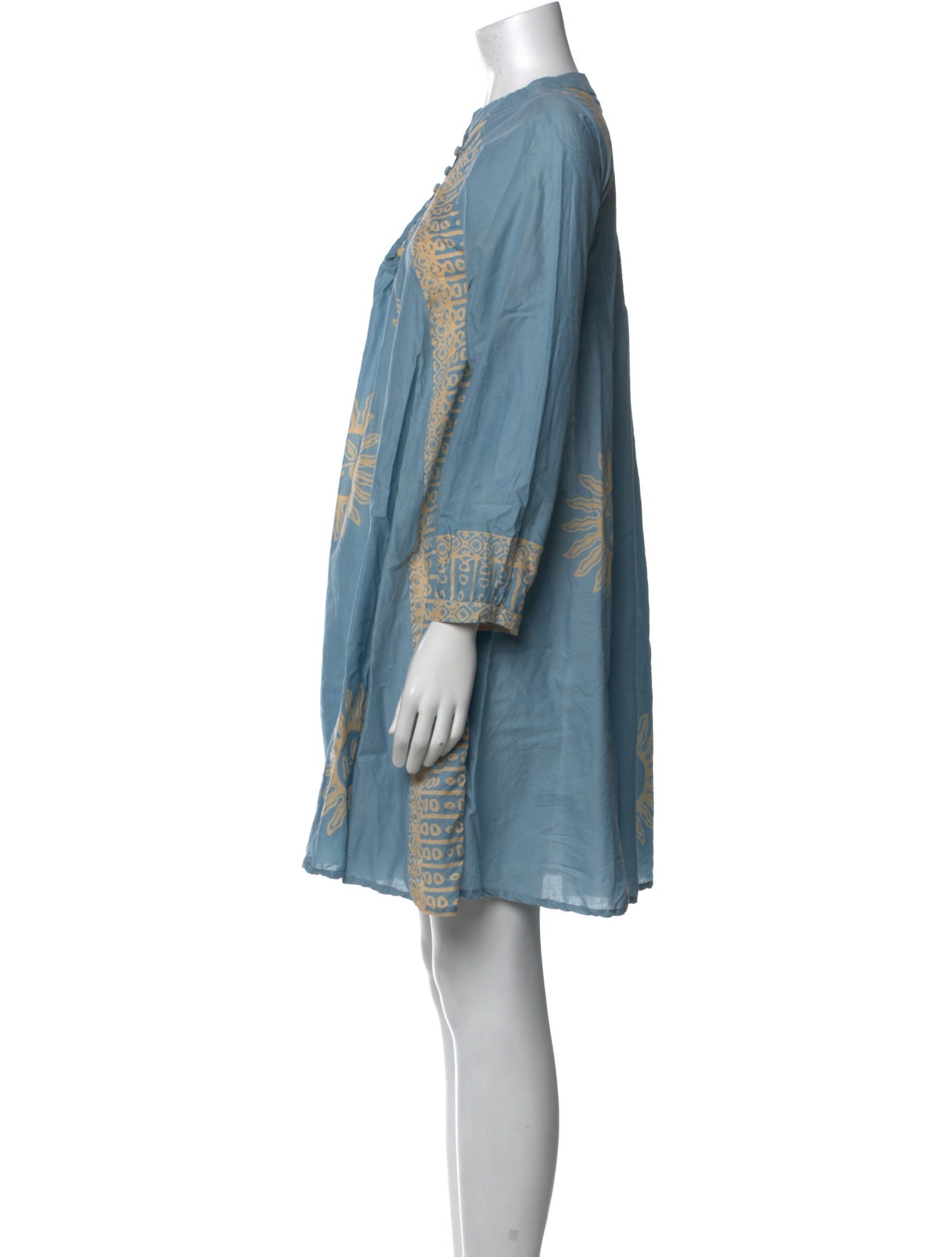 Natalie Martin V-Neck Mini Dress