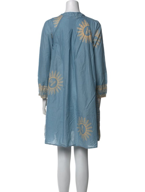 Natalie Martin V-Neck Mini Dress