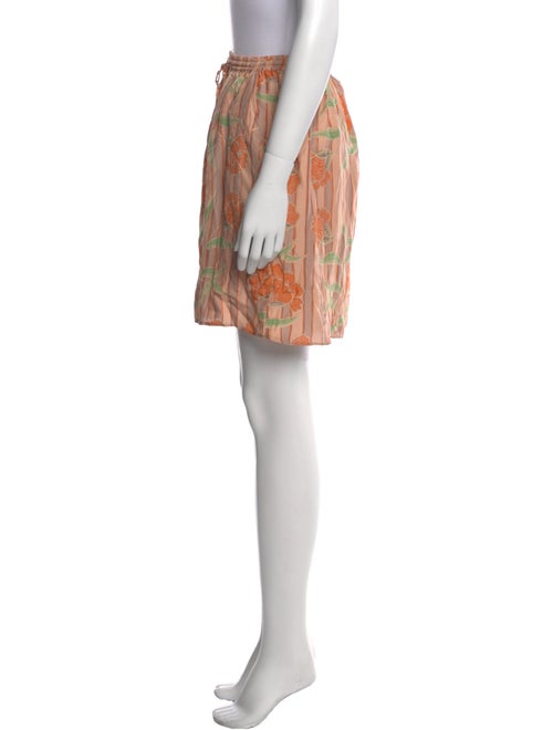 Natalie Martin Striped Mini Shorts